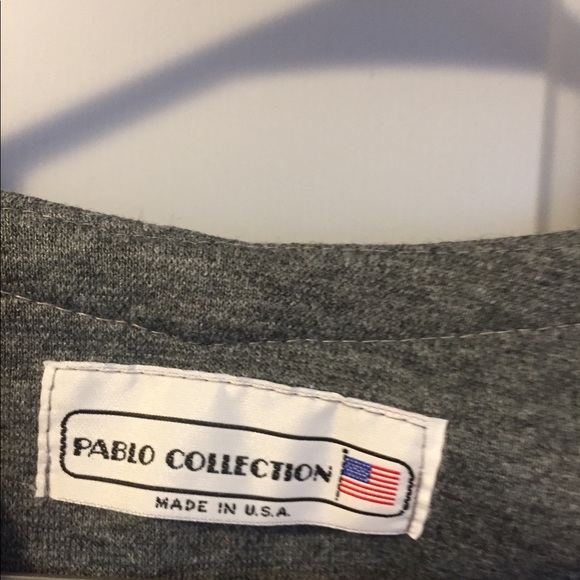 Argyle sweater with pearl buttons, 16P. - Picture 2 of 3